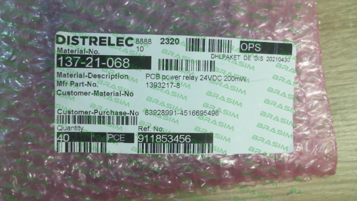 TE Connectivity (Tyco Electronics)-RE030024 / 1393217-8 price