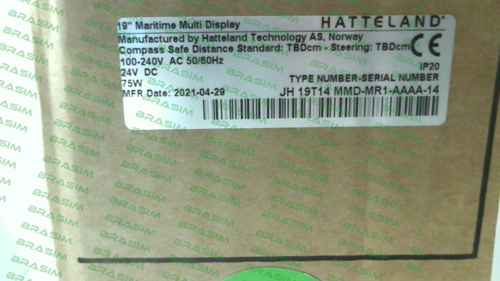 HATTELAND-JH 19T14 MMD-MR1-AAAA price