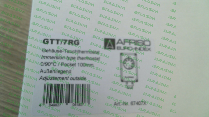 IMIT (Afriso)-P/N: 67407X, Type: GTT / 7RG price