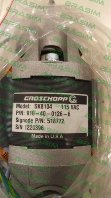 Groschopp-Model: SK8104 115VAC P/N: 910-40-0126-6  (proprietary)  price