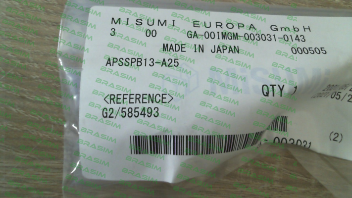 Misumi-APSSPB13-A25 price