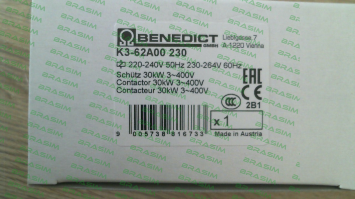 Benedict-K3-62A00 230 price