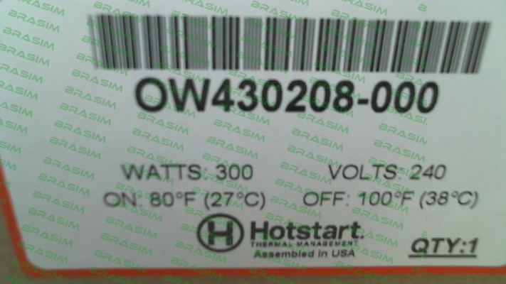 Hotstart-OW430208-000 price