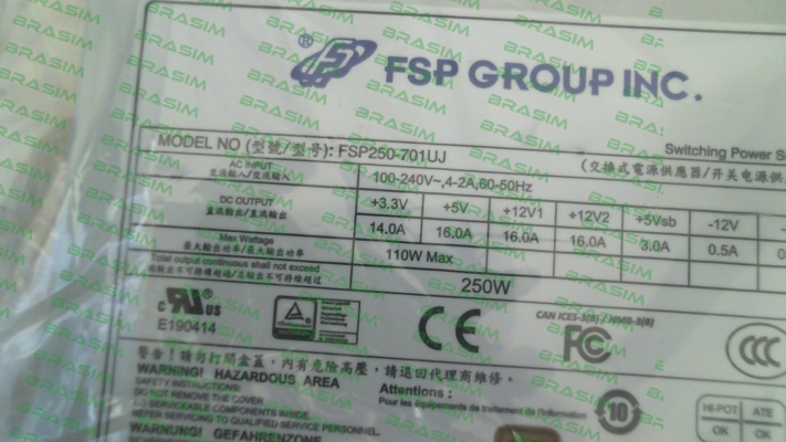 Fsp-9PA250CK12 / FSP250-701UJ price