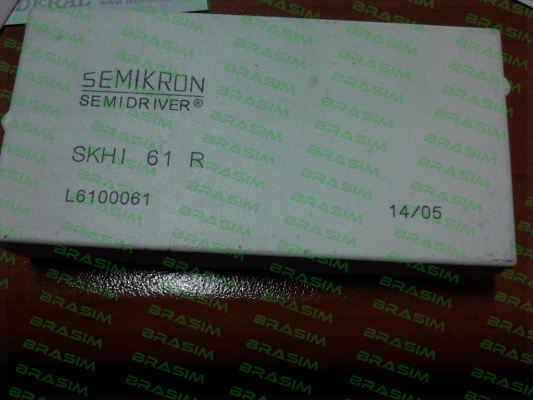 Semikron-P/N: L6100061, Type: SKHI 61 R price