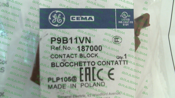 Cema (General Electric)-187000 price