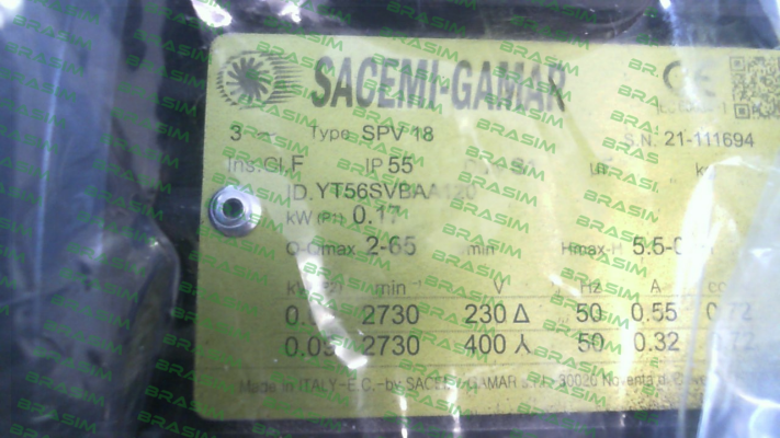 Sacemi-SPV 18 - 120 (ID.YT56SVBAA1205-1) price