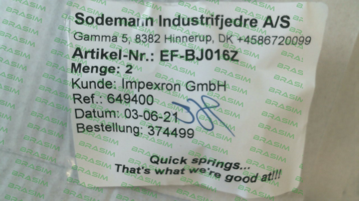 Sodemann-EF-BJ016Z price