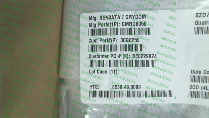 Crydom-P/N: CMRD6055 price