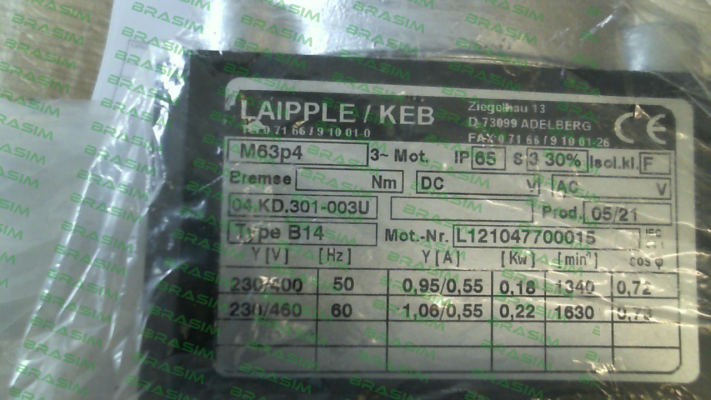 LAIPPLE KEB-Q63L/4A (M63p4) price