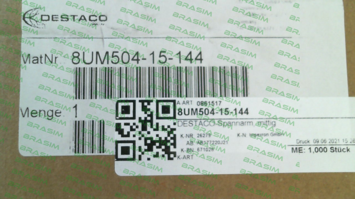 Destaco-8UM504-15-144 price