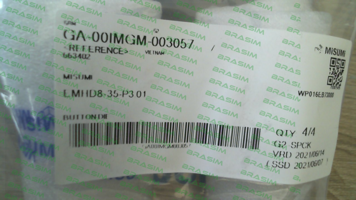 Misumi-EMHD8-35-P3.01 price