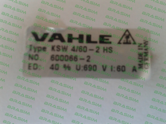 Vahle-SA-KSW4/60-2HS28-40 (0600066/00-2) price