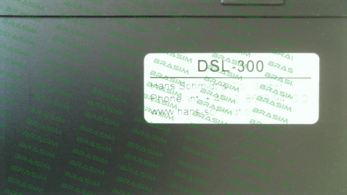 Hans Schmidt-DSL-300 price