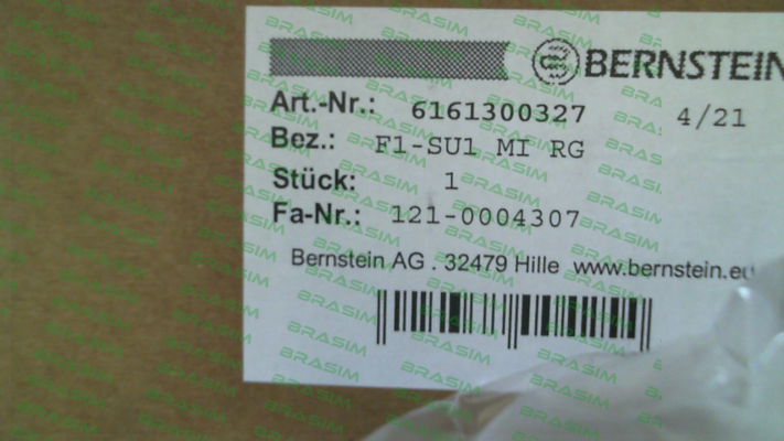 Bernstein-6161300327 / F1-SU1 MI RG 10K2W price