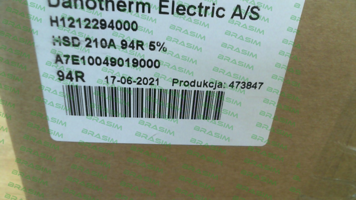 Danotherm-HSD 210 A 94R price