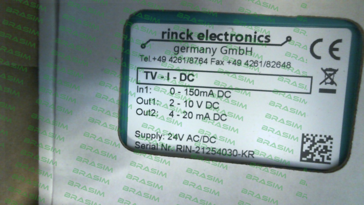 Rinck Electronic-TV-I-DC 150Ma price