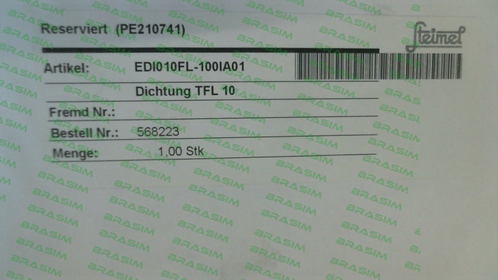 Steimel-EDI010FL-100IA01 price