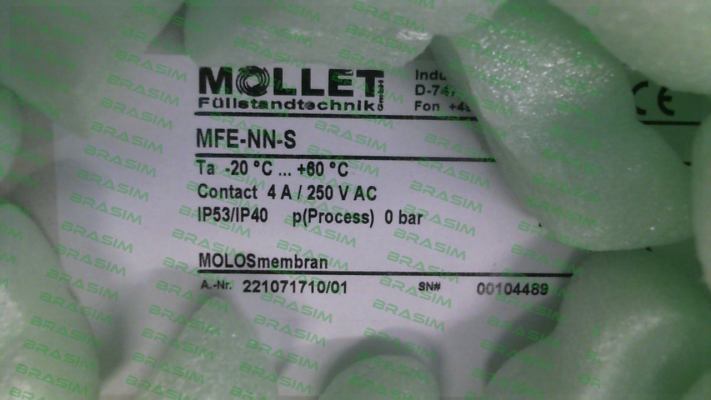 Mollet-MFE-NN-S price