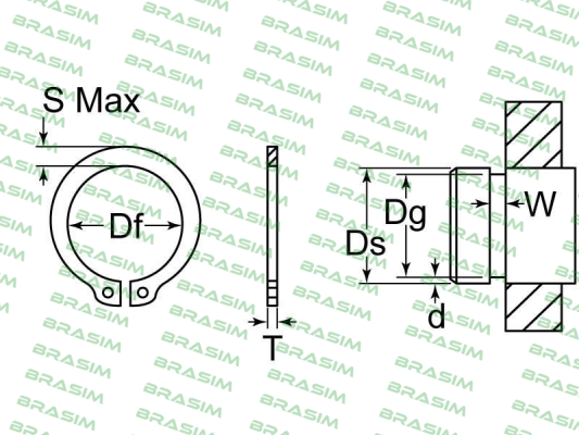 Rotor Clip-DSHR-025 price