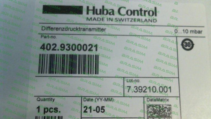 Huba Control-402.9300021 price