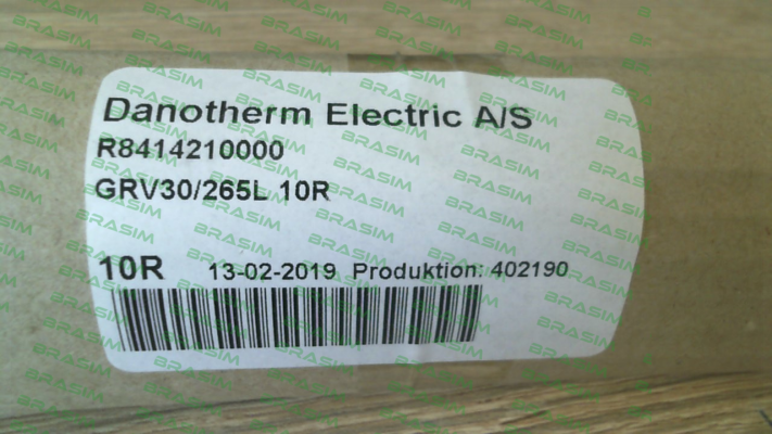 Danotherm-Typ GRV 30/265 L 10R price