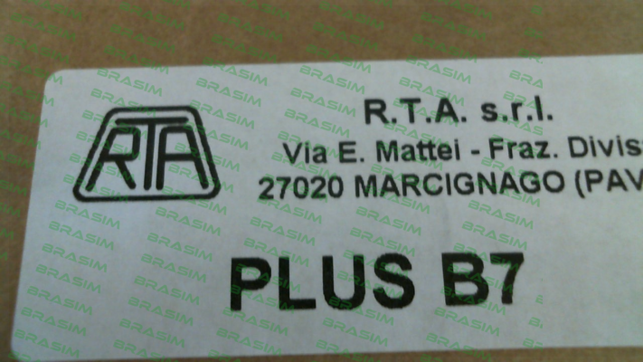 RTA-PLUS B7 price