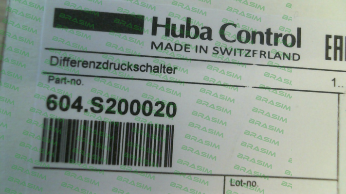 Huba Control-604.S200020 price