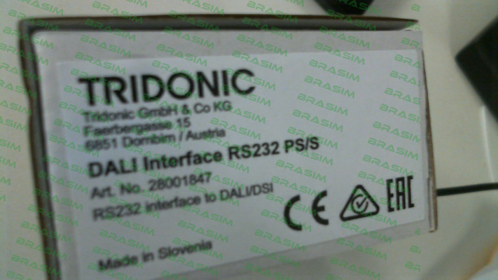 Tridonic-28001847 / DALI Interface RS232 PS/S price