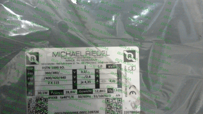 Michael Riedel Transformatorenbau-RSTN1000-So price