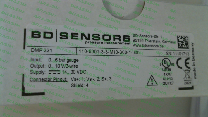 Bd Sensors-DMP 331 (110-6001-3-3-M10-300-1-000) price