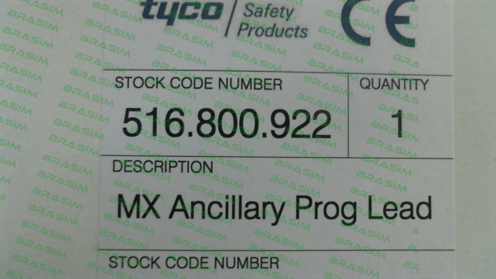 Tyco Fire-516.800.922 price