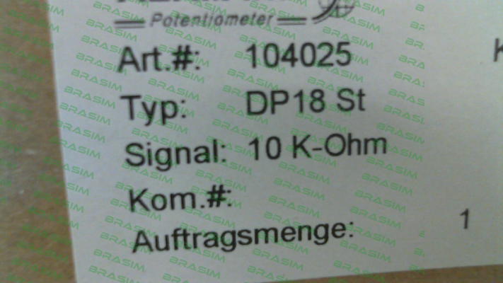 ALTMANN-DP18 St 104025 price