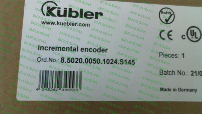 Kübler-8.5020.0050.1024.S145 price