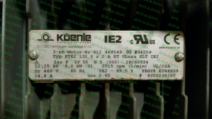 Küenle-KTE2 132 SX2A KT ULcsa KLT IE2  price