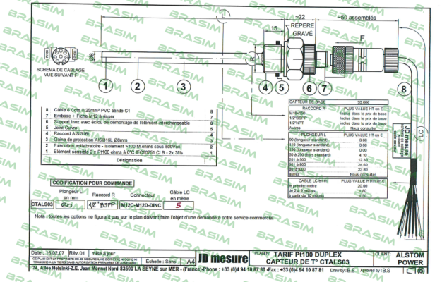 JD MESURE-CTALS01  price