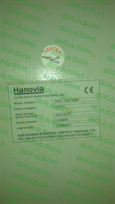 Hanovia-650053-2270 price