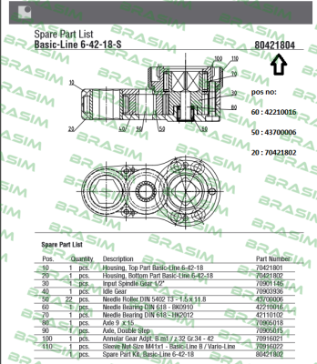 Lubbering-43700006 (1x22)  price