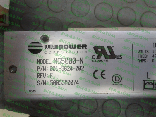 Unipower-MG5000-N OBOLETE- NO REPLACEMENT   price