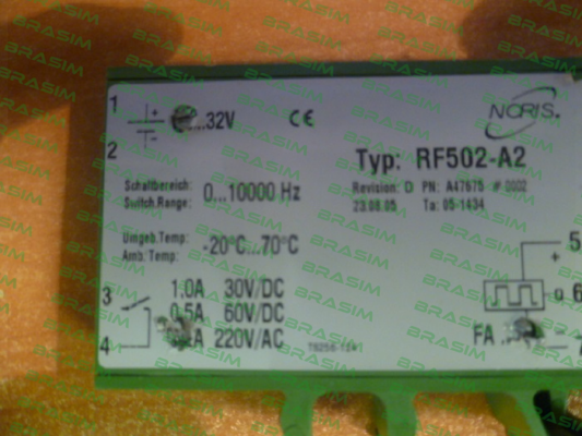 Noris-RF502-A2 price