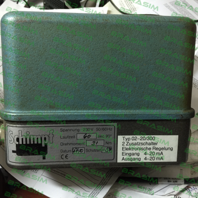 Schimpf-02-20/300  obsolete/ replaced by 02-25/3000  price