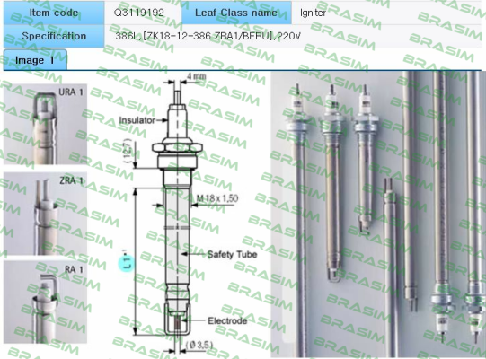 Beru-0 004 800 618 / ZK 18-12-386 ZRA1 price