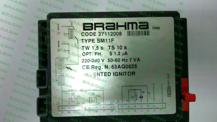 Brahma-SM 11F TW1,5 TS10 price