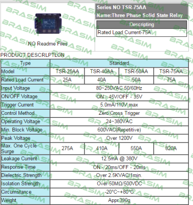 Fotek-TSR-75AA  price