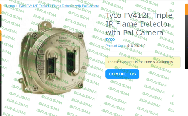 Tyco Fire-FV412F  price