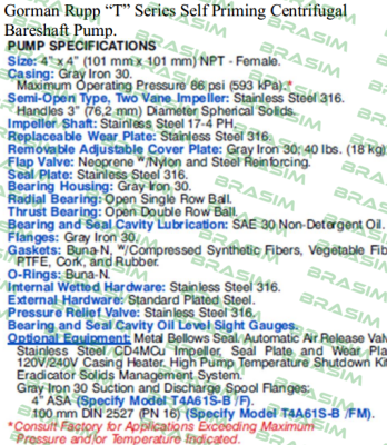 Gorman Rupp-T4A61S-B/FM  price