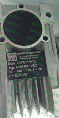 LAIPPLE KEB-Typ NMS40HU-10/1-63L/4A-TB-ST05 price