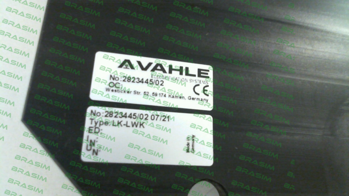 Vahle-LK-LWK; 2823445/02 price