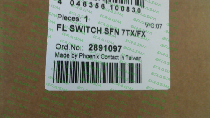 Phoenix Contact-P/N: 2891097 Type: FL SWITCH SFN 7TX/FX price