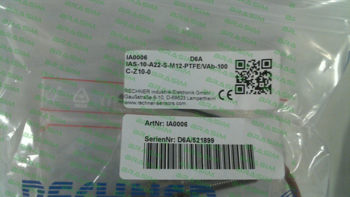 Rechner-P/N: IA0006 Type: IAS-10-A22-S-M12-PTFE/VAb-100C-Z10-0 price